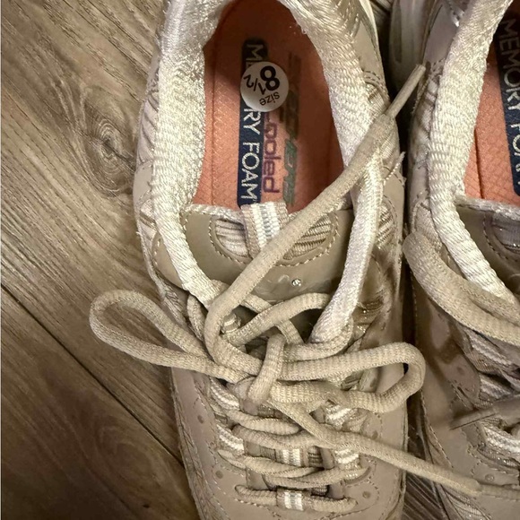 Skechers Women's Beige Sneakers - Picture 8 of 12